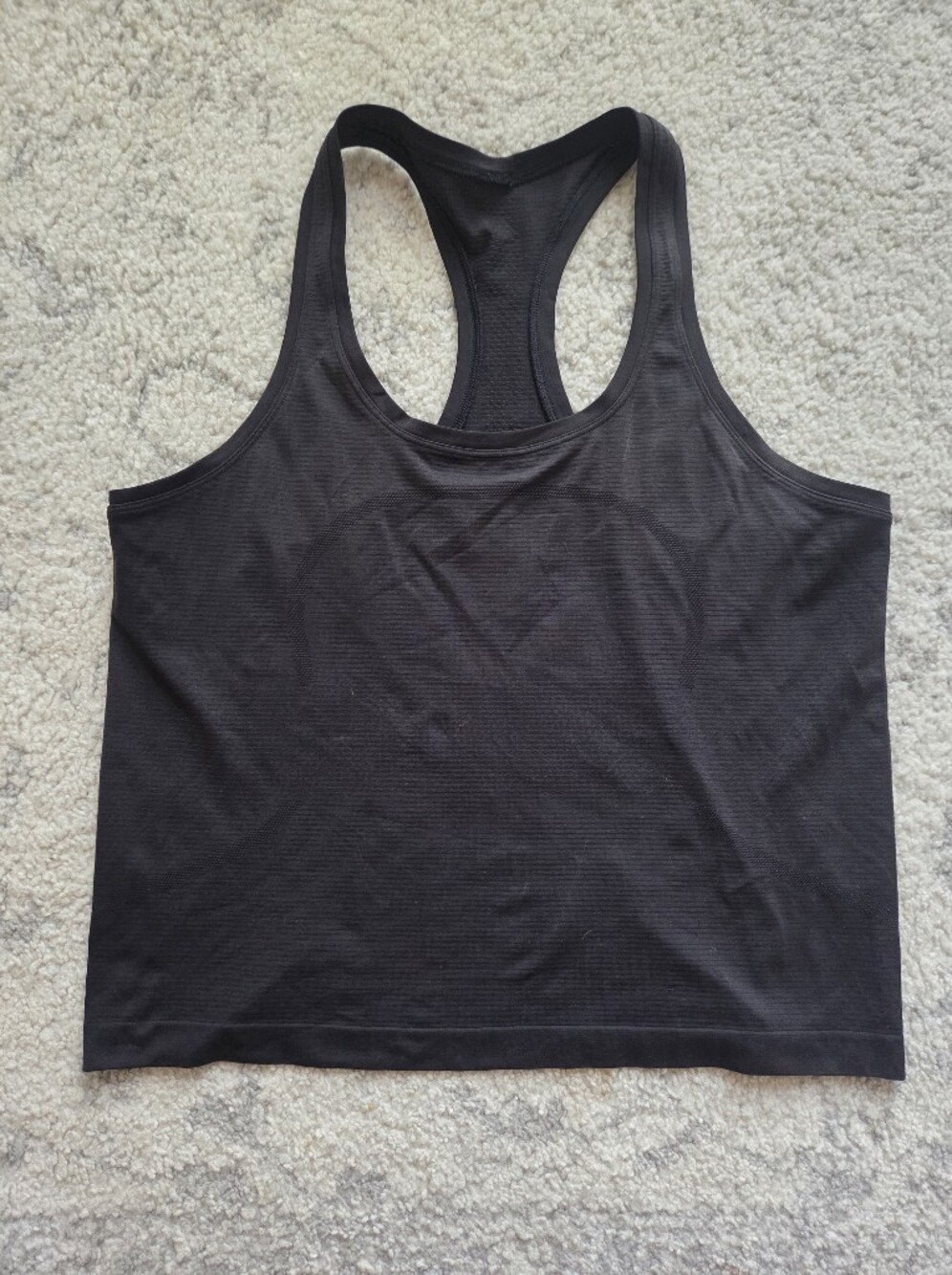 Lululemon Womens Black Racerback Tank Top